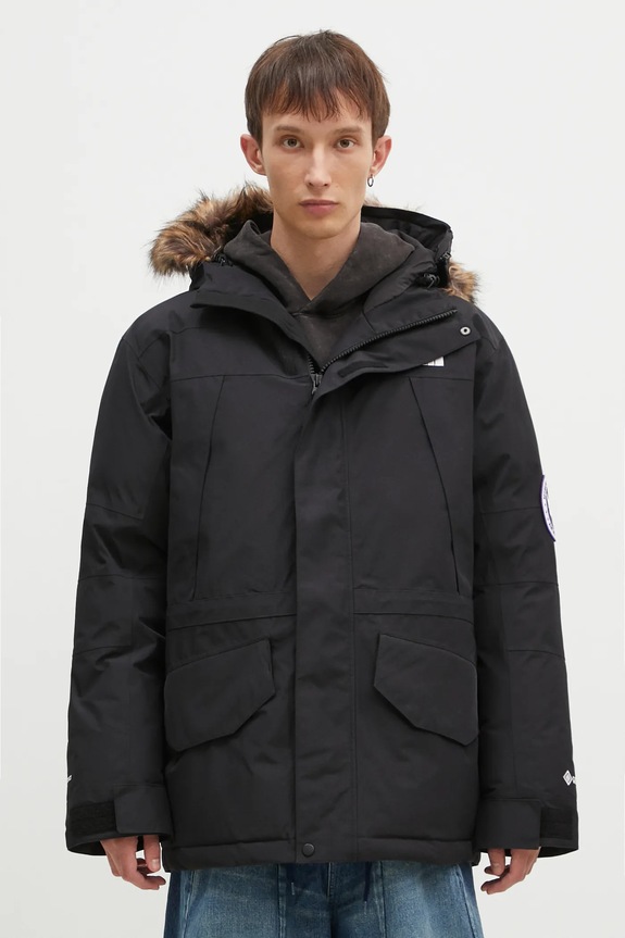The North Face piumino Mcmurdo 2L Gtx Down Parka isolamento sintetico nero NF0A89GSJK31