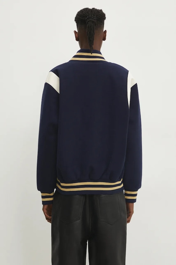 Îmbrăcăminte ICECREAM geaca bomber Drippy Varsity Jacket IC24301 bleumarin