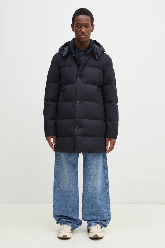 Вовняна куртка Woolrich Luxe Long Parka CFWOOU0627MRUT3108.UT31
