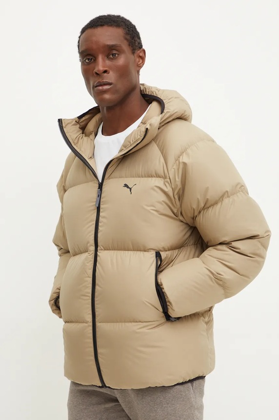 Пухено яке Puma с изолация бежов 626476