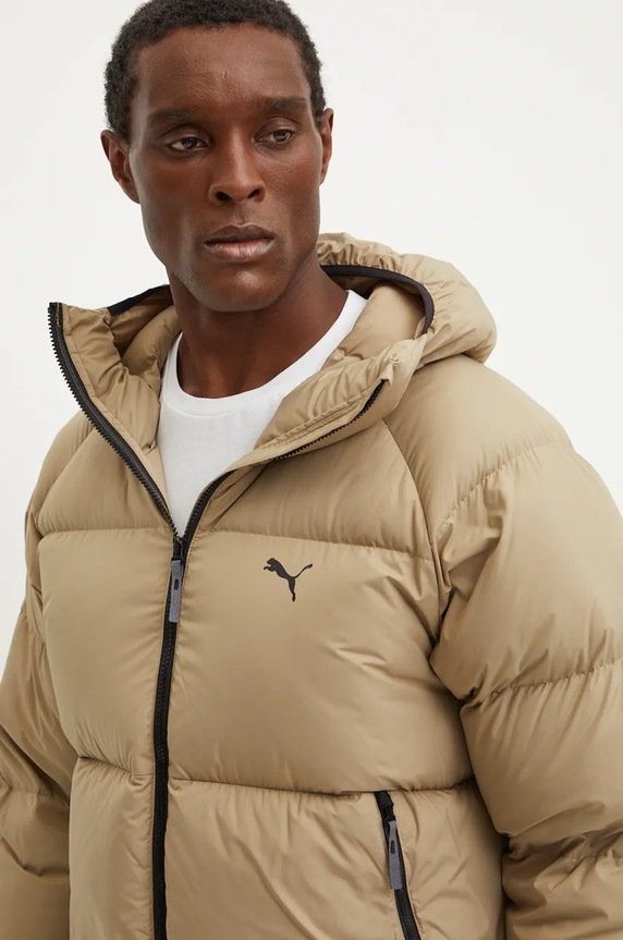 Пухено яке Puma 626476 бежов AW24