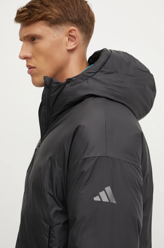 Пухено яке adidas Traveer JF3229 черен