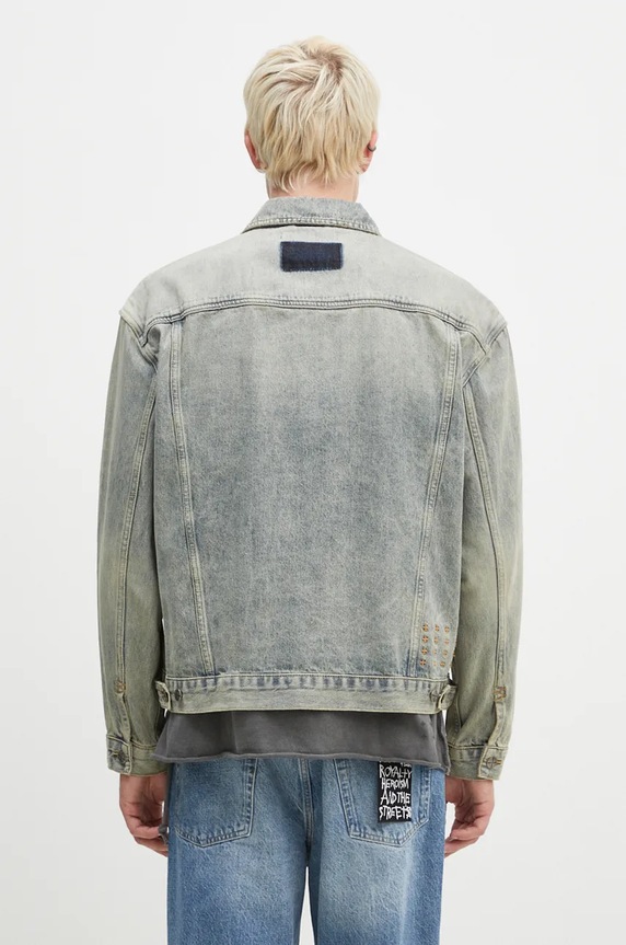 Clothing KSUBI denim jacket Oh G MFA24JK003 blue