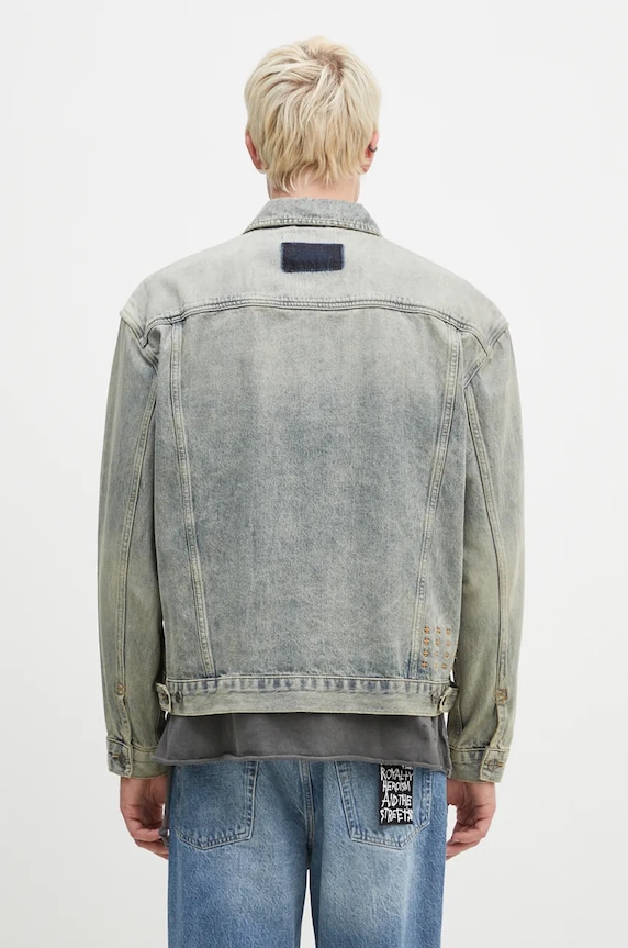 Clothing KSUBI denim jacket Oh G MFA24JK003 blue