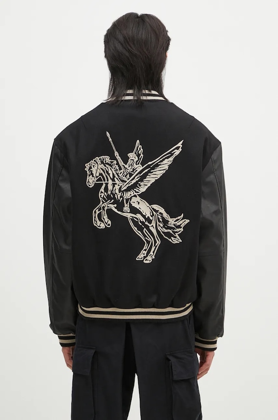 Clothing Represent wool blend bomber jacket Mascot Wool Varsity Jacket MLM1127.001 black