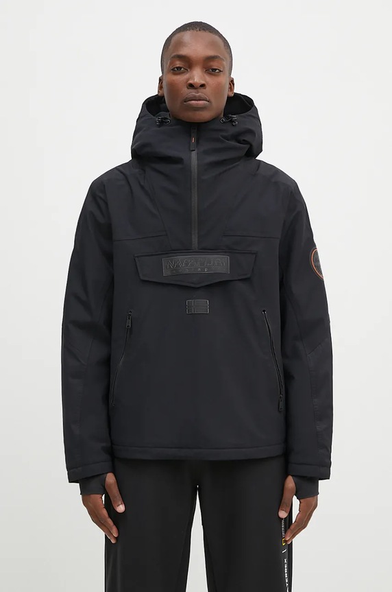 Napapijri jacket Rainforest Tech Planet friendly navy NP0A4I9C0411