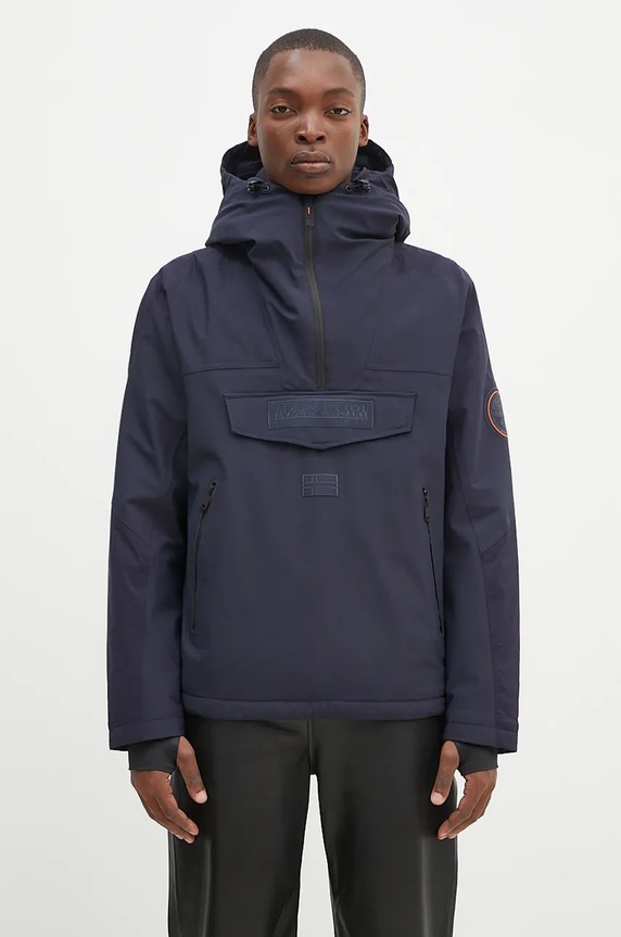 Napapijri jacket Rainforest Tech with navy NP0A4I9C1761