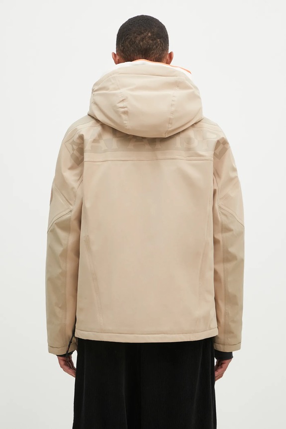 Clothing Napapijri jacket Rainforest Tech NP0A4I9CN1I1 beige