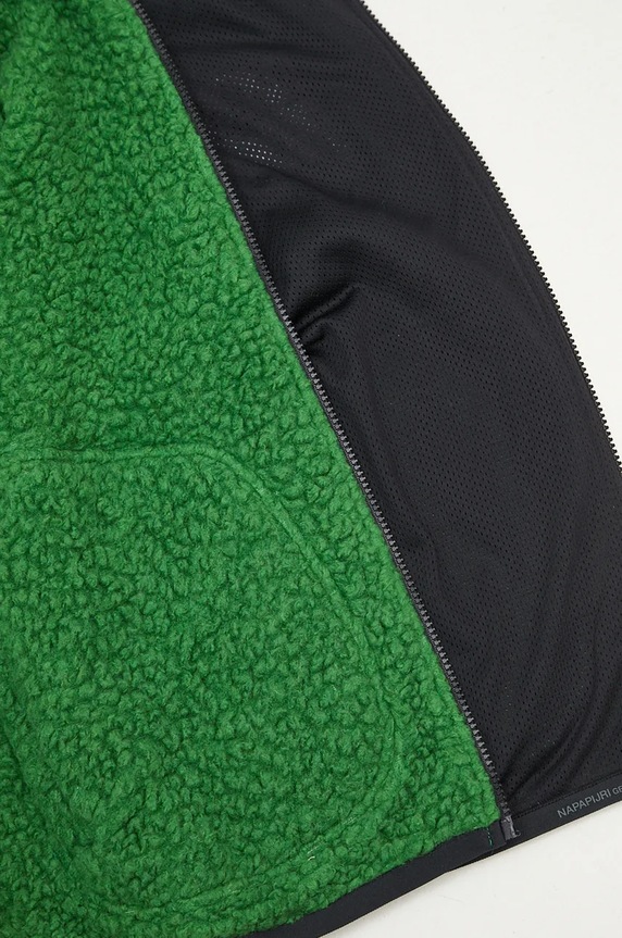 Napapijri mellény gyapjú keverékből T-Jaman V NP0A4HZMG1T1 zöld