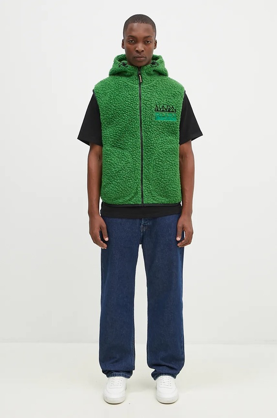 Napapijri mellény gyapjú keverékből T-Jaman V NP0A4HZMG1T1