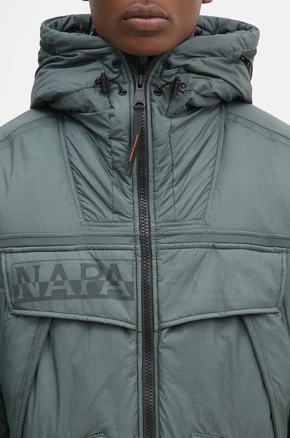 Μπουφάν Napapijri Skidoo Sheer πράσινο NP0A4IAEG1S1