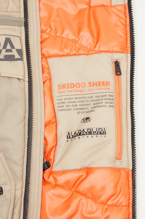 Napapijri giacca Skidoo Sheer NP0A4IAEN1I1 beige