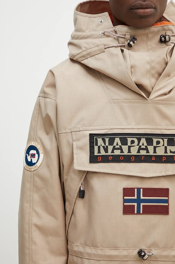 Napapijri jacket Skidoo 1990 beige NP0A4IK5N1N1