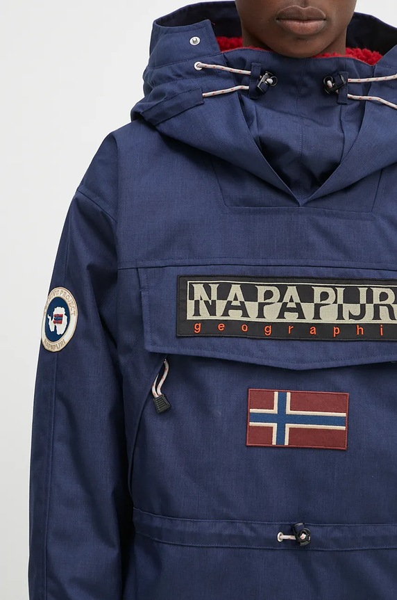 Napapijri jacket Skidoo 1990 navy NP0A4IK5B2Q1