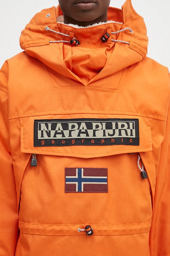 Napapijri jacket Skidoo 1990 orange NP0A4IK5A681