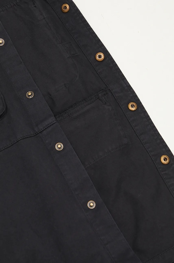 Košilová bunda Barbour Oakmoor OS Twill Overshirt MOS0380 černá