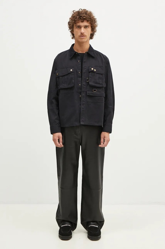 Košilová bunda Barbour Oakmoor OS Twill Overshirt MOS0380