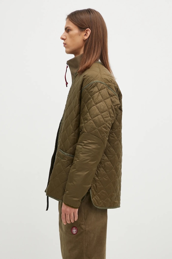 Barbour kurtka Liddesdale Liner Quilted Jacket MQU1788 zielony AW24