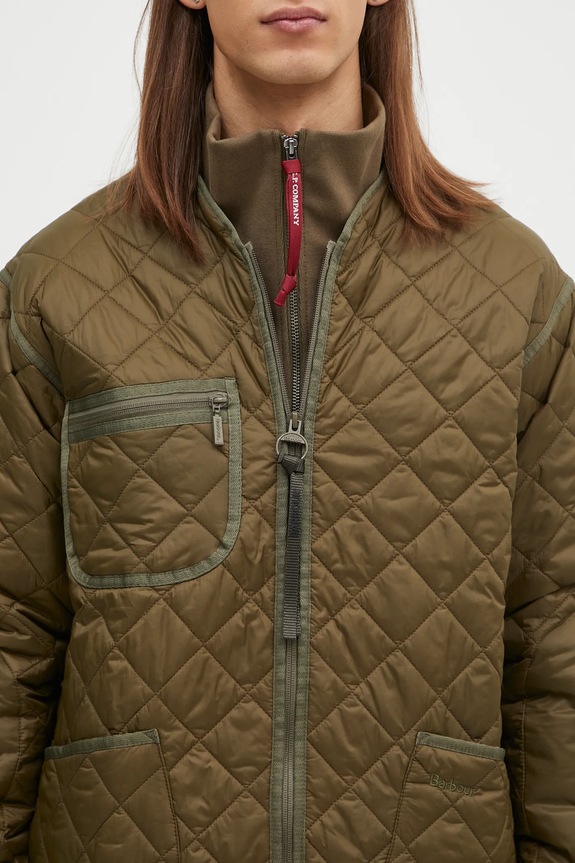 Barbour kurtka Liddesdale Liner Quilted Jacket zielony MQU1788