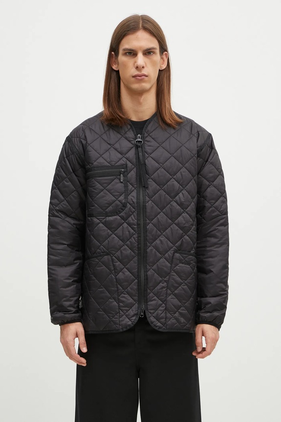 Bunda Barbour Liddesdale Liner Quilted Jacket nezateplené černá MQU1788