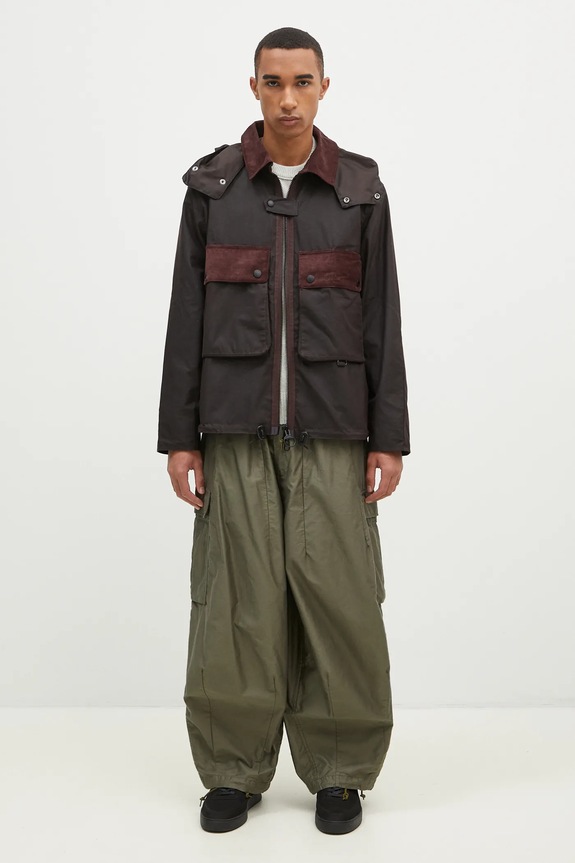 Barbour kurtka bawełniana Re-Engineered Spey Wax Jacket MWX2341