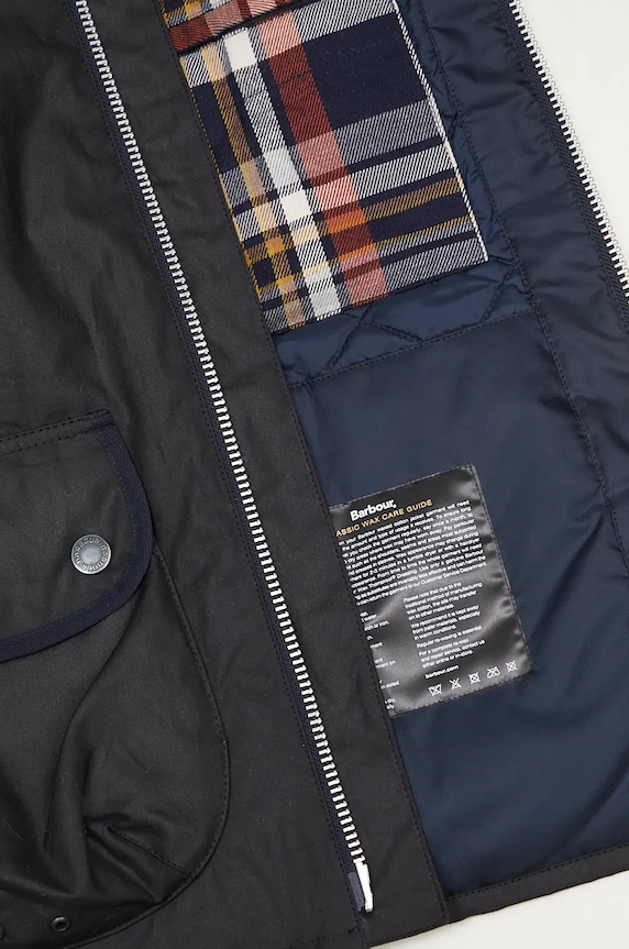 Barbour jacket Angler Wax Jacket MWX2348 black