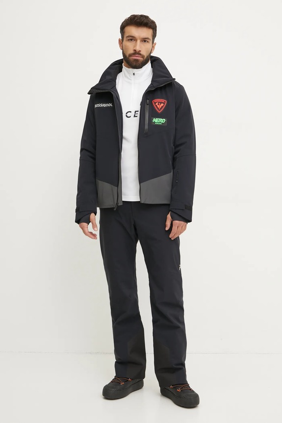 Rossignol kurtka narciarska Hero Blackside RLNMJ17 czarny AW25