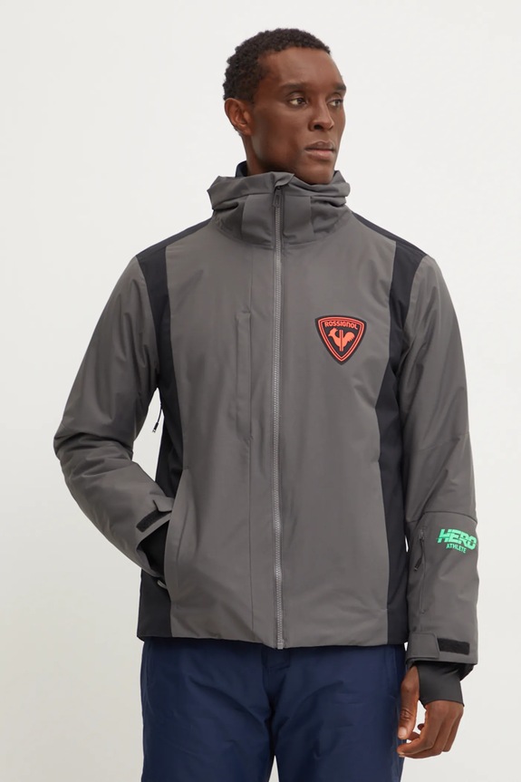 Μπουφάν για σκι Rossignol Hero Velika χειμερινά σπόρ γκρί RLNMJ18