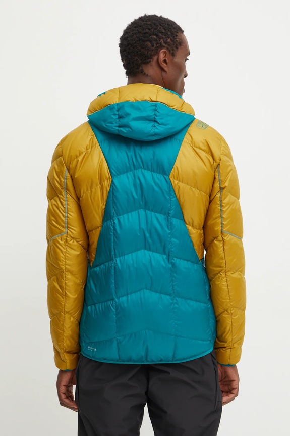 Ruházat LA Sportiva sportos pehelydzseki Pinnacle Down L82732733 zöld