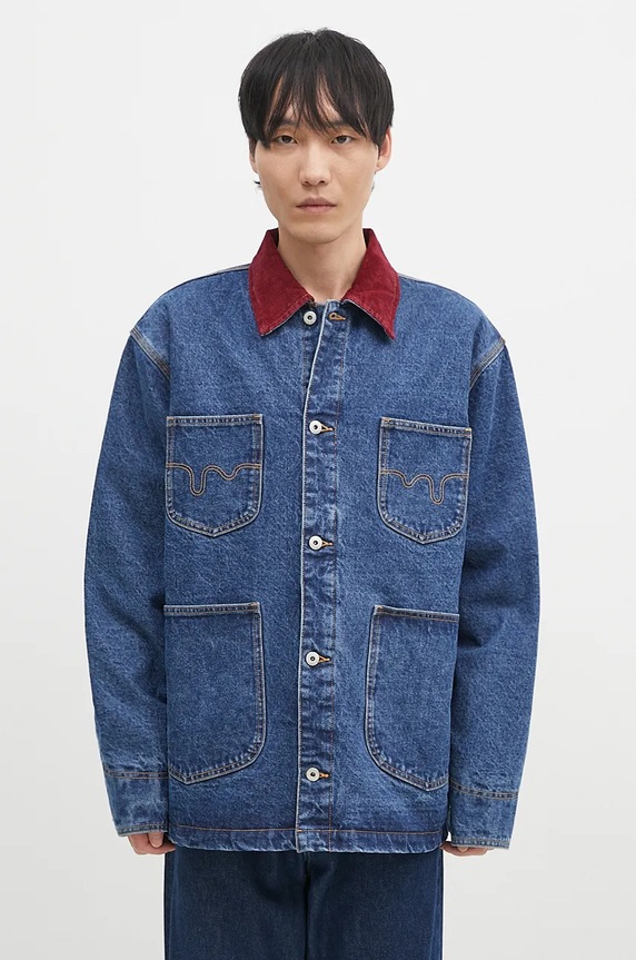Джинсова куртка ICECREAM Denim Chore перехідна темно-синій ICD007