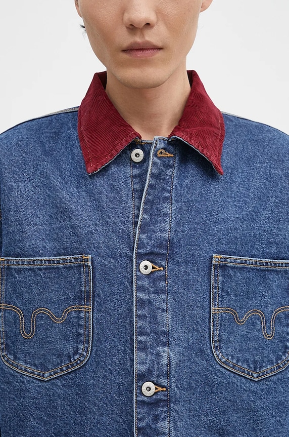 Джинсова куртка ICECREAM Denim Chore темно-синій ICD007
