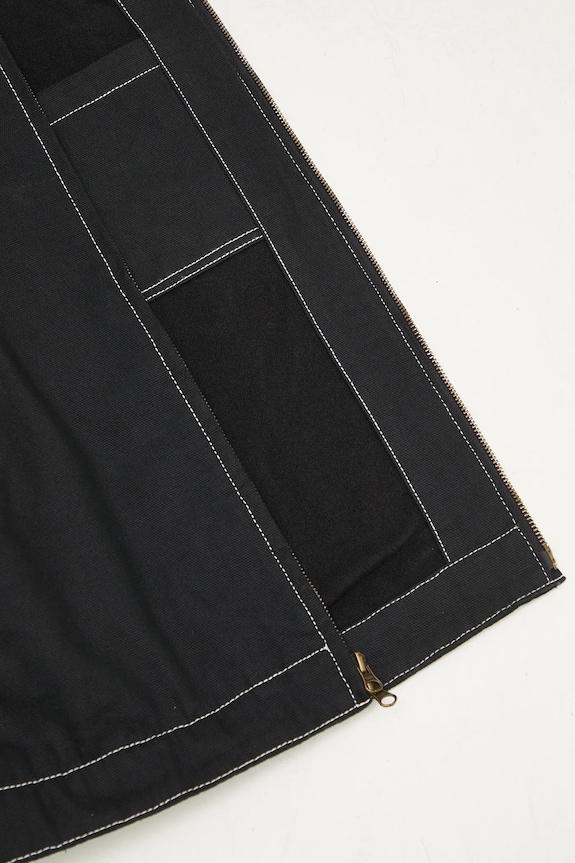 Бавовняна куртка-сорочка ICECREAM Canvas Lined Work ICW003 чорний