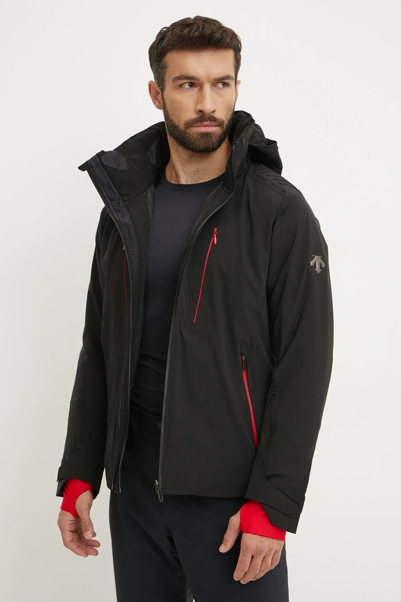 Descente síkabát Finder téli sportok fekete DWMYGK29Y