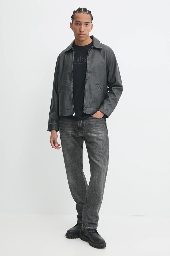 Hollister Co. kurtka KI332.4073.900 szary AW24