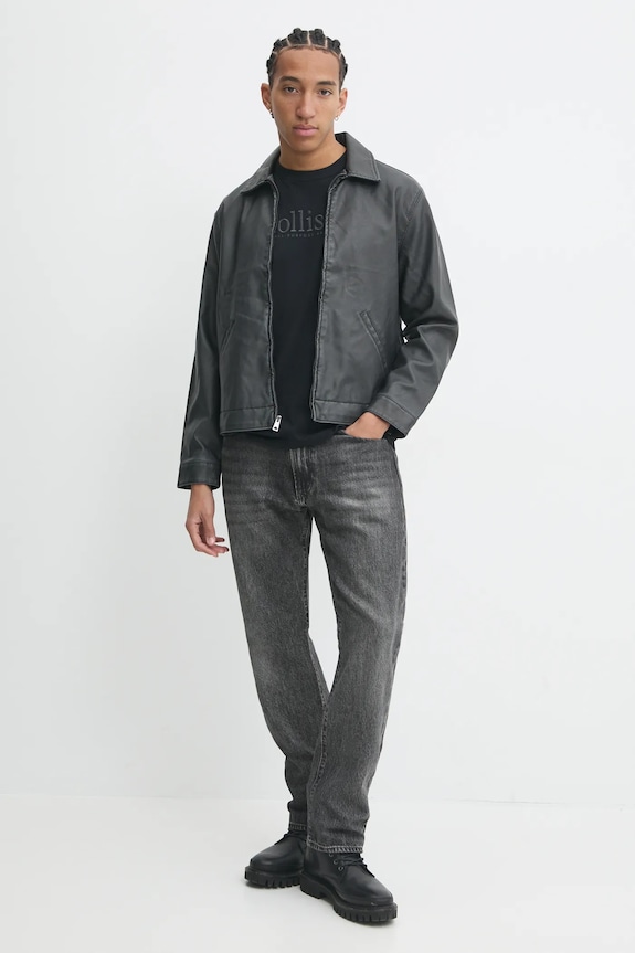 Hollister Co. kurtka KI332.4073.900 szary AW24