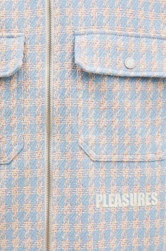 PLEASURES jacket Folklore Work blue P24F038