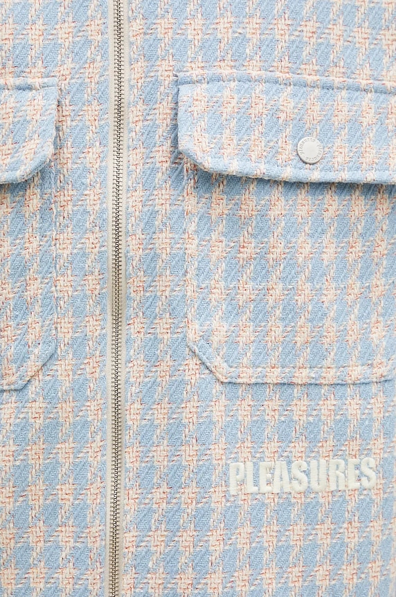 PLEASURES jacket Folklore Work blue P24F038