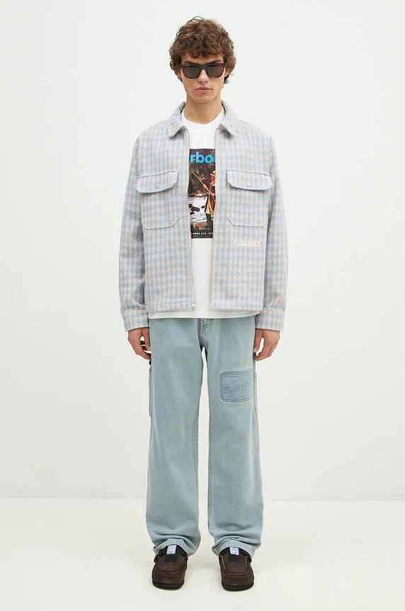 PLEASURES jacket Folklore Work P24F038