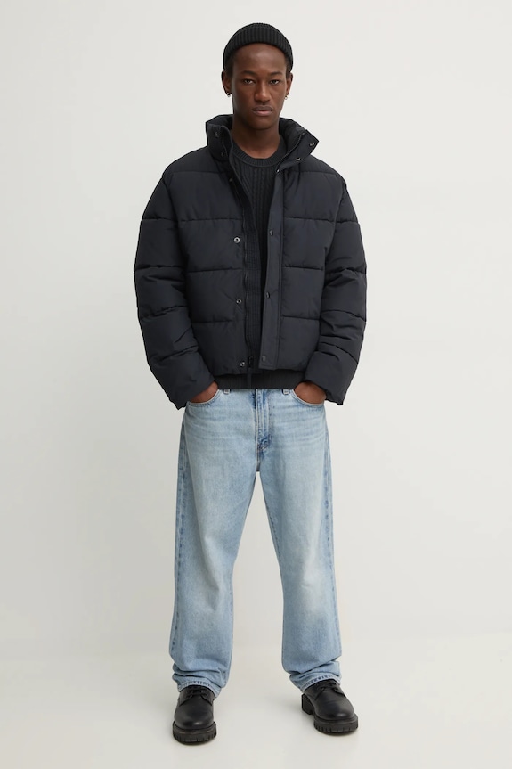 Abercrombie & Fitch geaca KI132.4141.900 negru AW24
