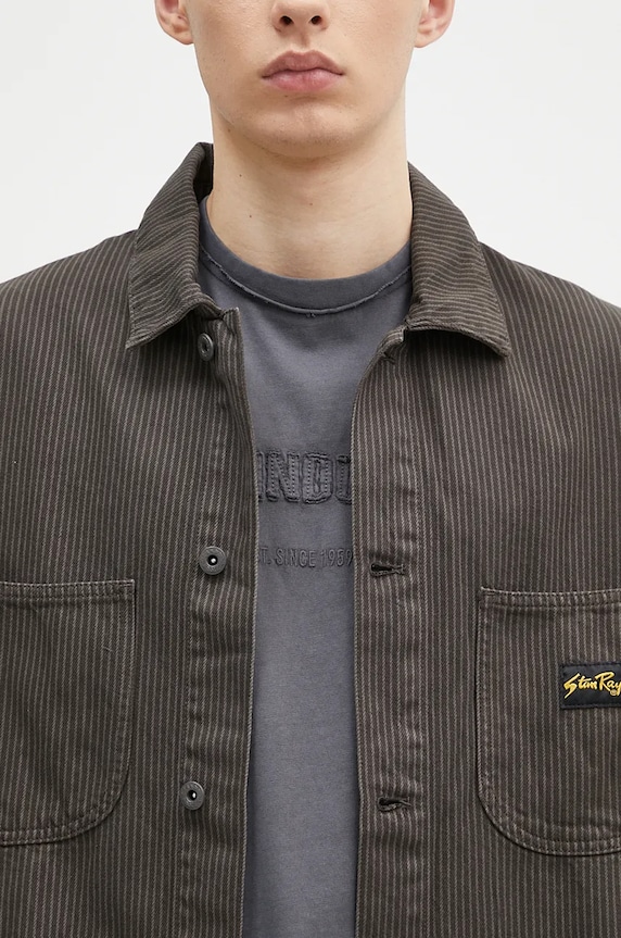 Памучна риза Stan Ray зелен AW2404629