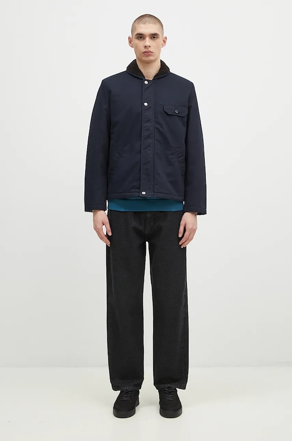 Universal Works jacket other navy 31128.NAVY
