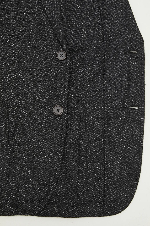 Universal Works wool blend blazer 31136.BLACK black