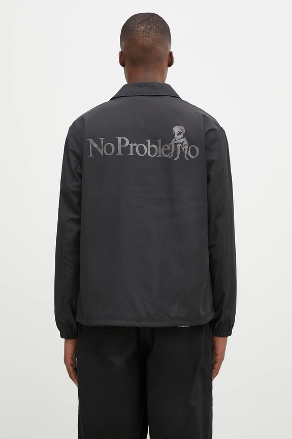 Куртка No Problemo No Problemo Nylon Coach Jacket інші чорний NP70400.02