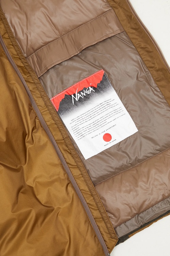 Nanga down jacket Aurora Tex Light Down Jacket Mikami ND2441.1A100.A green
