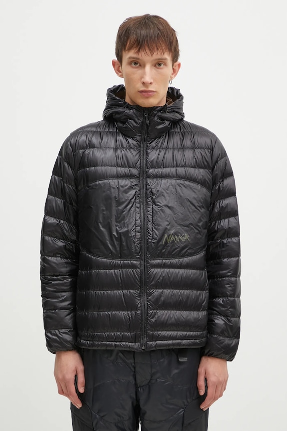Nanga down jacket Ultilight Down Parka Packable with black ND2441.1A401.C
