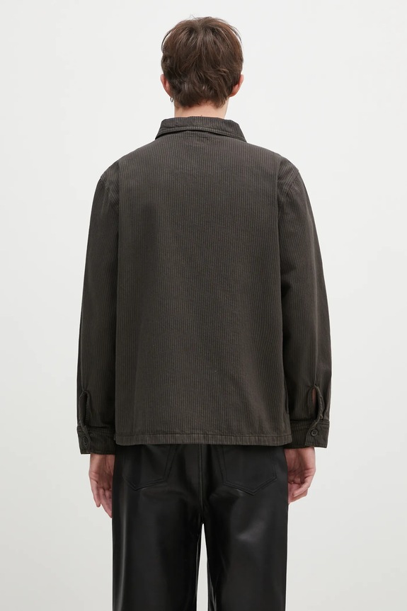 Oblečení Bavlněná košilová bunda Stan Ray Zip Shirt AW2401929 šedá