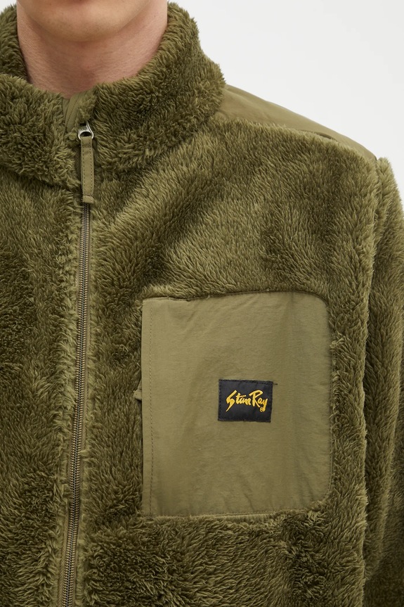 Флисовая кофта Stan Ray зелёный AW2406646