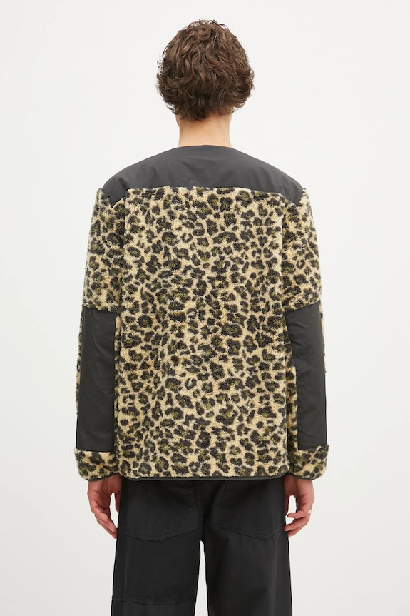 Одежда Куртка Stan Ray Fleece Cardigan AW2406870 зелёный