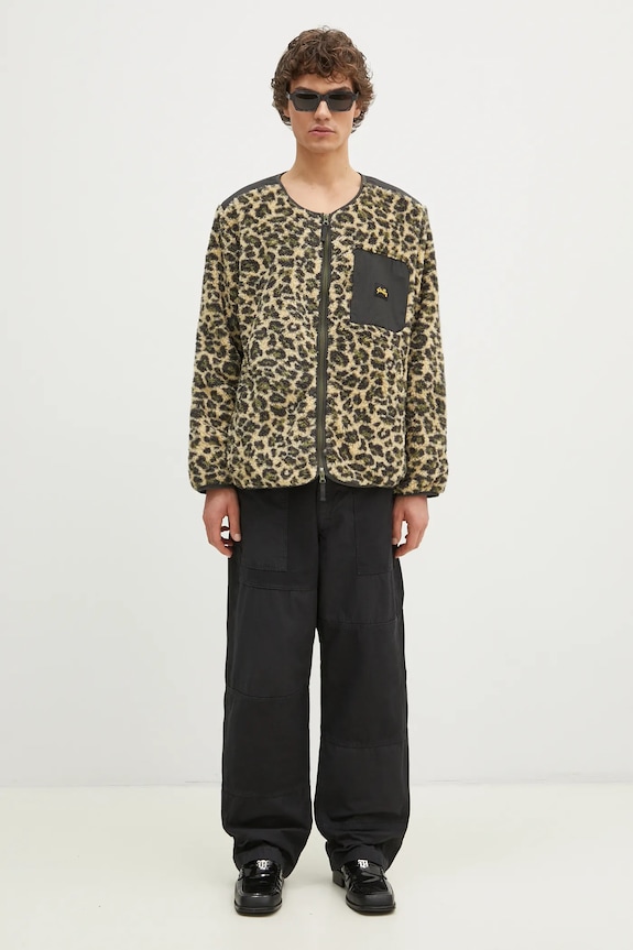 Куртка Stan Ray Fleece Cardigan AW2406870 зелёный