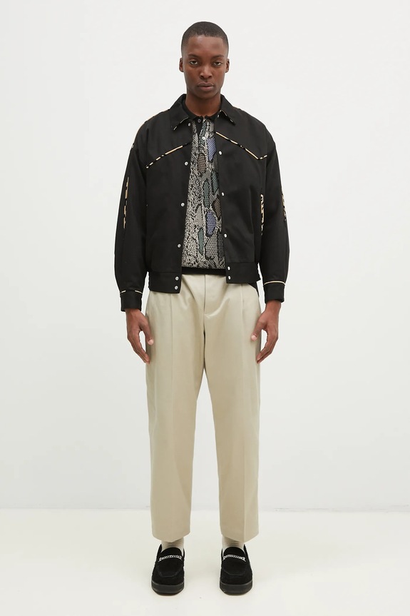 Бавовняна куртка Wacko Maria Western Jacket 24FW.WMO.BL20